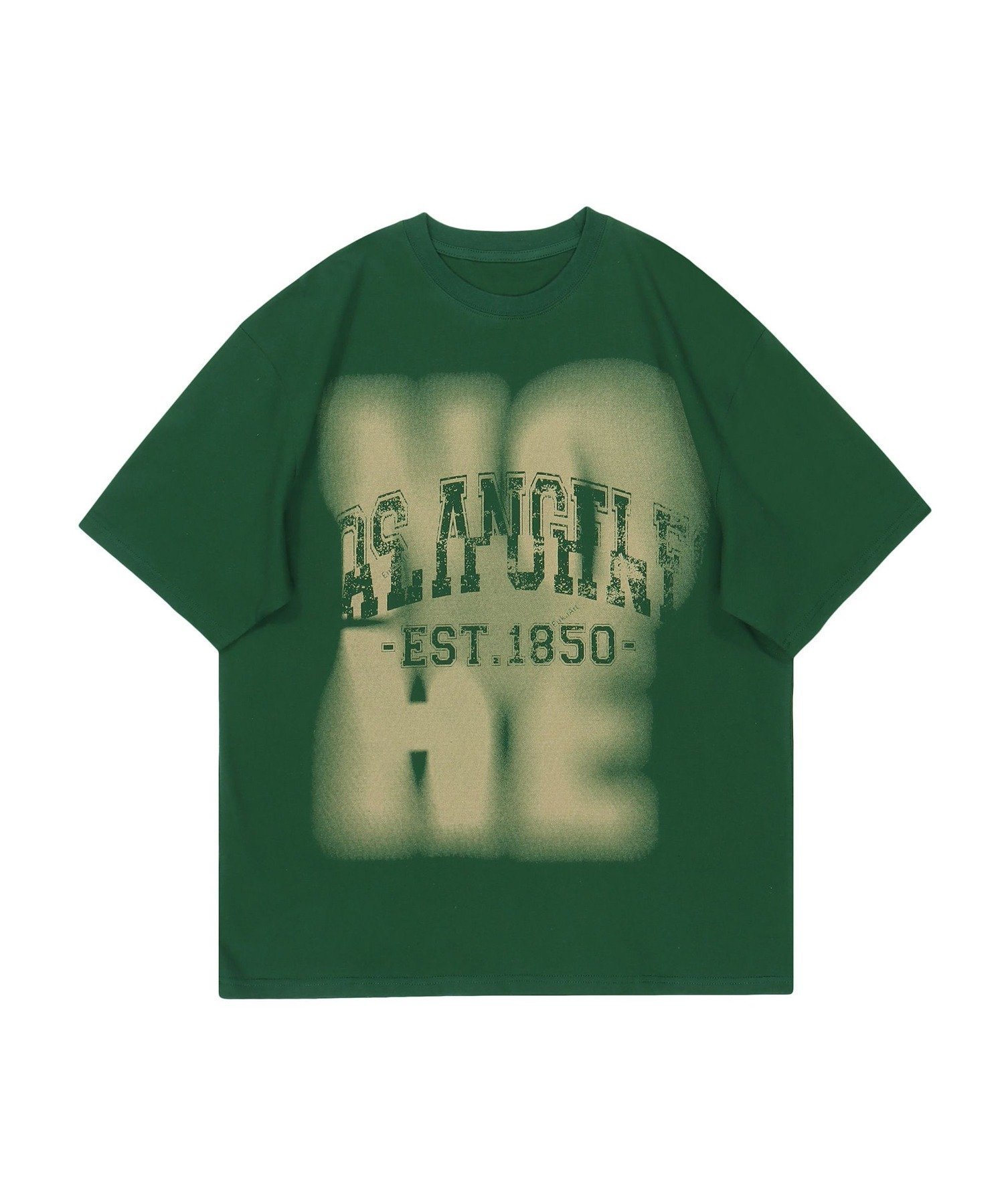 【アイモハ/aimoha】の【HOOK】古着風フロントプリントビッグTEE インテリア・キッズ・メンズ・レディースファッション・服の通販 founy(ファニー) 　ファッション　Fashion　レディースファッション　Fashion for Women　おすすめ　Recommended / Our Picks　ダークグリーン|ID: prp329100004601309 ipo3291000000032714311