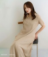 【その他のブランド/Other】の襟付きサーマルワンピ 人気、トレンドファッション・服の通販 founy(ファニー) ファッション Fashion レディースファッション Fashion for Women ワンピース Dresses サーマル Thermal, Waffle Knit ポケット Pocket, Pocket Detail 夏 Summer |ID:prp329100004601319