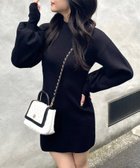 【ロイヤルパーティー/ROYAL PARTY】のウォッシャブルハイネックミニワンピース 人気、トレンドファッション・服の通販 founy(ファニー) ファッション Fashion レディースファッション Fashion for Women ワンピース Dresses トレンド Trend, Trending Now 人気 Popular, Best Seller 洗える Machine Washable thumbnail ブラック|ID: prp329100004601320 ipo3291000000032714399