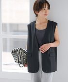 【ジャーナルスタンダード レリューム/JOURNAL STANDARD relume】のフラップポケットノーカラージレ ブラック|ID: prp329100004601339 ipo3291000000032714582