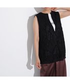 【エヌ ナチュラルビューティーベーシック/N.Natural Beauty basic】のレース刺繍ベスト 人気、トレンドファッション・服の通販 founy(ファニー) ファッション Fashion レディースファッション Fashion for Women アウター Coat / Outerwear Collection トップス・カットソー Cut & Sew Tops ベスト&ジレ / 重ね着スタイル Vests & Gilets おすすめ Recommended / Our Picks インナー Innerwear キャミソール Camisole, Spaghetti Strap Top シアー Sheer, See-Through シフォン Chiffon, Lightweight Fabric チュール Tulip, Tulip Motif ベスト Vest, Waistcoat レース Lace, Lace Fabric ロング Long, Long-Length 長袖 Long Sleeve, Full Sleeve thumbnail ブラック|ID: prp329100004601343 ipo3291000000032714616