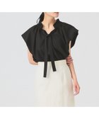 【ビームス ウイメン/BEAMS】のボウタイ フレンチ パフスリーブ ブラウス BLACK|ID: prp329100004601346 ipo3291000000032714630
