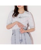 【その他のブランド/Other】の半袖ジャガードニット グレー|ID: prp329100004601359 ipo3291000000032714804