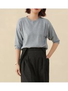 【ドゥーベル/Doux Belle】のニット レディース ラウンドネック 人気、トレンドファッション・服の通販 founy(ファニー) ファッション Fashion レディースファッション Fashion for Women トップス・カットソー Cut & Sew Tops ニット Knit Tops & Sweaters サマー Summer, Summer Style ジュエル Jewel, Gemstone パープル Purple, Violet ラウンド Round, Round Neck thumbnail グレー|ID: prp329100004601360 ipo3291000000032714818