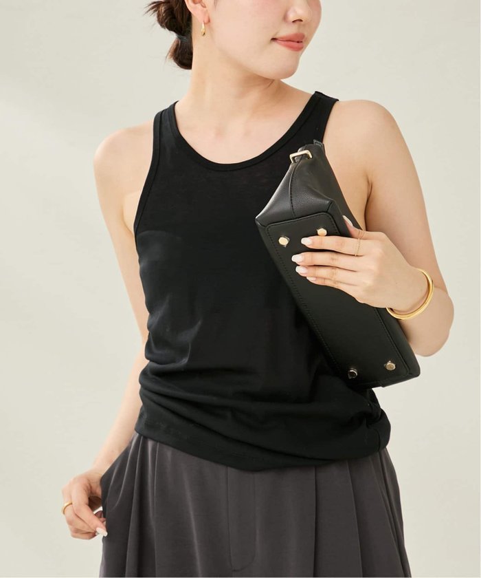 【プラージュ/Plage】のAMERICAN SLEEVE タンク インテリア・キッズ・メンズ・レディースファッション・服の通販 founy(ファニー) https://founy.com/ ファッション Fashion レディースファッション Fashion for Women トップス・カットソー Cut & Sew Tops インナー Innerwear ジャケット Jacket, Outerwear タンク Tank Top, Sleeveless Top フィット Fit, Slim Fit |ID: prp329100004601368 ipo3291000000032714896