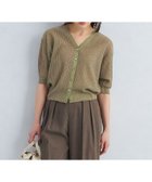 【その他のブランド/Other】のオーロララメ Vネック ニット カーディガン -ウォッシャブル- MOCA|ID: prp329100004601371 ipo3291000000032714910
