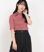 【ストロベリーフィールズ/STRAWBERRY FIELDS】のリブ編地変化5分丈ニット 人気、トレンドファッション・服の通販 founy(ファニー) ファッション Fashion レディースファッション Fashion for Women トップス・カットソー Cut & Sew Tops ニット Knit Tops & Sweaters インナー Innerwear ボトルネック Bottle Neck, Mock Neck thumbnail ベージュ|ID: prp329100004601375 ipo3291000000032714938