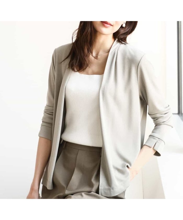 【エムケイ ミッシェルクラン/MK MICHEL KLEIN】のショート丈カーディガン/接触冷感/UVカット/洗える インテリア・キッズ・メンズ・レディースファッション・服の通販 founy(ファニー) https://founy.com/ ファッション Fashion レディースファッション Fashion for Women トップス・カットソー Cut & Sew Tops カーディガン・羽織り Layered Style Cardigans インナー Innerwear 春 Spring 洗える Machine Washable 秋 Autumn カーディガン Cardigan, Knitwear ショート Short, Short Length ジャケット Jacket, Outerwear セットアップ Set-Up, Coordinated Outfit ダウン Down, Puffer 冬 Winter / This Winter 夏 Summer エレガント 上品 Elegant ビジネス 仕事 通勤 Business / Work / Commuting |ID: prp329100004601380 ipo3291000000032714973