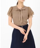 【ミッシュマッシュ/MISCH MASCH】の2025春夏新作 ゴールド釦シアー袖ボウタイニット 人気、トレンドファッション・服の通販 founy(ファニー) ファッション Fashion レディースファッション Fashion for Women トップス・カットソー Cut & Sew Tops ニット Knit Tops & Sweaters 2025年 2025 2025春夏・S/S Spring/Summer 2025 SS25 シアー Sheer, See-Through シンプル Simple, Minimal トレンド Trend, Trending Now フィット Fit, Slim Fit エレガント 上品 Elegant 夏 Summer 春 Spring S/S・春夏 SS, Spring/Summer, Warm Season thumbnail モカ|ID: prp329100004601399 ipo3291000000033642032