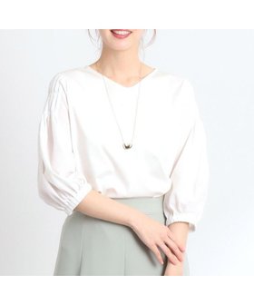 【リフレクト/Reflect】の【夏SALE/スカートにもパンツにも合わせやすい】キレイめTブラウス 人気、トレンドファッション・服の通販 founy(ファニー) ファッション Fashion レディースファッション Fashion for Women スカート Skirts シルケット Silket, Silky Cotton 夏 Summer |ID:prp329100004601401