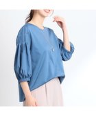 【リフレクト/Reflect】の【夏SALE/スカートにもパンツにも合わせやすい】キレイめTブラウス 人気、トレンドファッション・服の通販 founy(ファニー) ファッション Fashion レディースファッション Fashion for Women スカート Skirts シルケット Silket, Silky Cotton 夏 Summer thumbnail ブルー|ID: prp329100004601401 ipo3291000000032715135