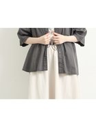 【サマンサモスモス/Samansa Mos2】の製品染め加工シャツ 人気、トレンドファッション・服の通販 founy(ファニー) ファッション Fashion レディースファッション Fashion for Women トップス・カットソー Cut & Sew Tops シャツ・ブラウス・オフィスカジュアル Elegant Blouses & Button-Ups シンプル Simple, Minimal ポケット Pocket, Pocket Detail thumbnail チャコールグレー|ID: prp329100004601403 ipo3291000000032715169