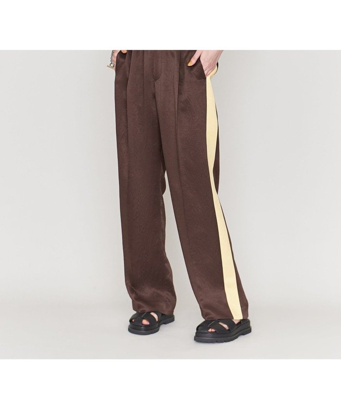 【ユナイテッドアローズ/UNITED ARROWS】のASTRAET アセテート サテン ソクショウ ワイドパンツ インテリア・キッズ・メンズ・レディースファッション・服の通販 founy(ファニー) https://founy.com/ ファッション Fashion レディースファッション Fashion for Women パンツ Pants & Trousers クラッシュ Distressed, Crashed Style サテン Satin, Glossy Fabric サンダル Sandals, Summer Shoes スタイリッシュ Stylish, Fashionable リラックス Relax, Relaxed Fit ワイド Wide, Wide Fit 定番 Standard, Basic Item |ID: prp329100004601406 ipo3291000000032715189