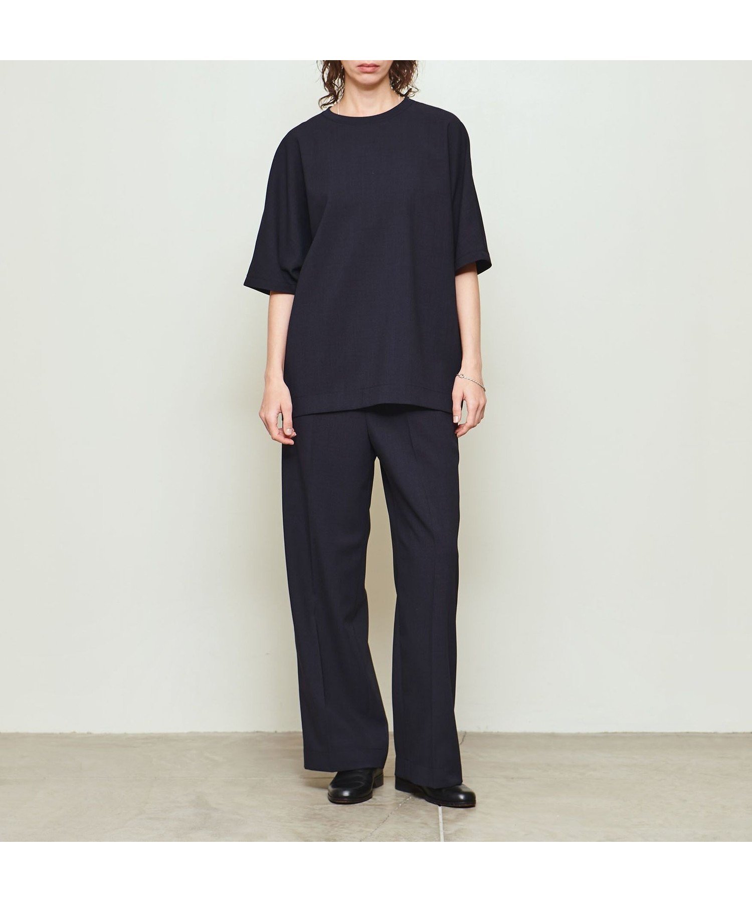 【ユナイテッドアローズ/UNITED ARROWS】のD.O UNITED ARROWS BY DAISUKE OBANA for WOMEN H/T WIDE PANTS/ワイドパンツ インテリア・キッズ・メンズ・レディースファッション・服の通販 founy(ファニー) 　ファッション　Fashion　レディースファッション　Fashion for Women　パンツ　Pants & Trousers　エレガント 上品　Elegant　カットソー　Cut and Sewn Top　ギャザー　Gathered, Ruffled　コレクション　Collection, Seasonal Line　ジャケット　Jacket, Outerwear　ストレート　Straight, Straight Cut　スラックス　Slacks, Dress Pants　セットアップ　Set-Up, Coordinated Outfit　ドローコード　Drawcord, Drawstring Cord　定番　Standard, Basic Item　バランス　Balance, Style Balance　フィット　Fit, Slim Fit　フラット　Flat, Flat Shoes　ベスト　Vest, Waistcoat　ワイド　Wide, Wide Fit　おすすめ　Recommended / Our Picks　NAVY|ID: prp329100004601414 ipo3291000000032715272