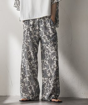 【メイソングレイ/MAYSON GREY】のペイズリー柄イージーワイドパンツ≪洗濯機で洗える≫ 人気、トレンドファッション・服の通販 founy(ファニー) ファッション Fashion レディースファッション Fashion for Women パンツ Pants & Trousers オリエンタル Oriental Pattern 洗える Machine Washable カーディガン Cardigan, Knitwear ジャケット Jacket, Outerwear セットアップ Set-Up, Coordinated Outfit フィット Fit, Slim Fit プリント Print, Printed Pattern ペイズリー Paisley, Ethnic Pattern ワイド Wide, Wide Fit おすすめ Recommended / Our Picks 夏 Summer |ID:prp329100004601429