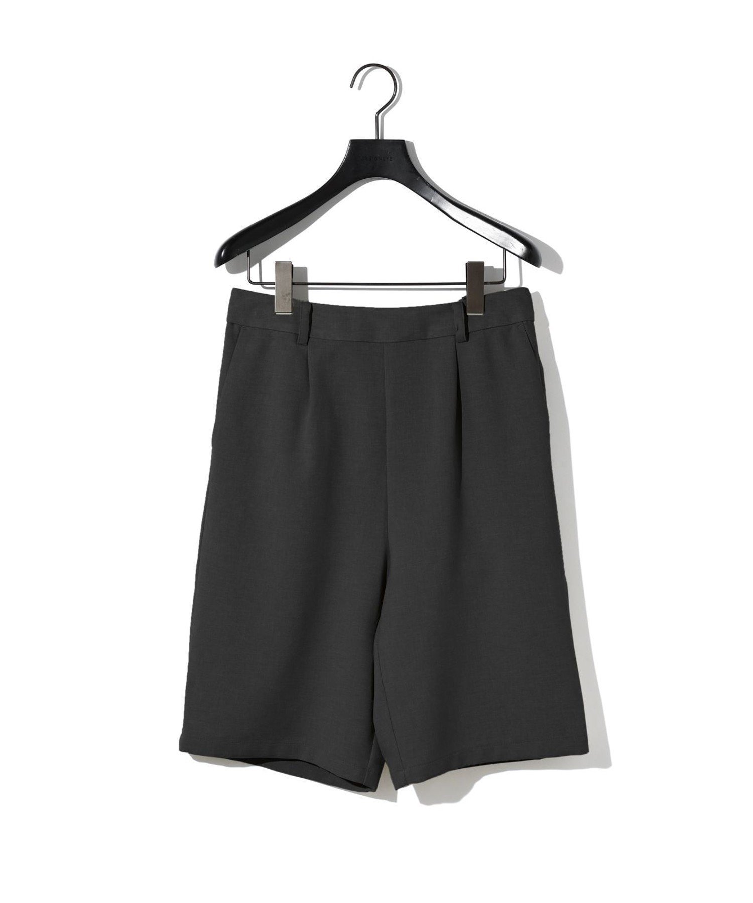 【マーコート/MARcourt】のMIDIUMISOLID for Ladies イージーハーフスラックス インテリア・キッズ・メンズ・レディースファッション・服の通販 founy(ファニー) 　ファッション　Fashion　レディースファッション　Fashion for Women　ストレート　Straight, Straight Cut　スリム　Slim, Slim Fit　セットアップ　Set-Up, Coordinated Outfit　ベスト　Vest, Waistcoat　ポケット　Pocket, Pocket Detail　ワイド　Wide, Wide Fit　吸水　Absorbent, Quick-Dry　夏　Summer　無地　Plain, Solid Color　ブラック|ID: prp329100004601437 ipo3291000000032715434