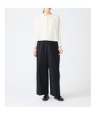【マーコート/MARcourt】のmizuiro ind モールスキンワイドイージーパンツ ブラック|ID: prp329100004601443 ipo3291000000032715502