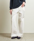 【その他のブランド/Other】のATTISESSION クラッシュ デニムパンツ/432 WHITE|ID: prp329100004601447 ipo3291000000032715551