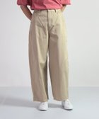 【ドミンゴ/DOMINGO】のボリュームチノパンツ 人気、トレンドファッション・服の通販 founy(ファニー) ファッション Fashion レディースファッション Fashion for Women パンツ Pants & Trousers くるぶし Ankle-Length コンパクト Compact, Small Size サンダル Sandals, Summer Shoes スニーカー Sneakers, Trainers テーパード Tapered, Tapered Pants ドローコード Drawcord, Drawstring Cord フィット Fit, Slim Fit フォルム Silhouette, Form ベスト Vest, Waistcoat ポケット Pocket, Pocket Detail リラックス Relax, Relaxed Fit ループ Loop, Loop Knit 夏 Summer thumbnail ベージュ|ID: prp329100004601448 ipo3291000000032715556