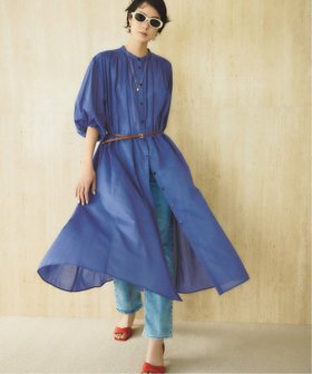 【ラ トータリテ/La TOTALITE】の【洗える】ボイルシャツワンピース 人気、トレンドファッション・服の通販 founy(ファニー) ファッション Fashion レディースファッション Fashion for Women ワンピース Dresses シャツワンピース / 1枚で着映えコーデ Shirt Dresses 2025年 2025 2025春夏・S/S Spring/Summer 2025 SS25 おすすめ Recommended / Our Picks ギャザー Gathered, Ruffled シアー Sheer, See-Through シャツワンピ Shirt Dress, Shirt One-Piece フェミニン Feminine, Girly フロント Front, Front Design リボン Ribbon, Bow 洗える Machine Washable |ID:prp329100004601977