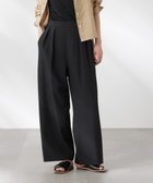 【ナノ ユニバース/nano universe】の撥水UVストレッチタックワイドパンツ 人気、トレンドファッション・服の通販 founy(ファニー) ファッション Fashion レディースファッション Fashion for Women パンツ Pants & Trousers ウォッシャブル Machine Washable カットソー Cut and Sewn Top ストレッチ Stretch, Stretchy Fabric ダウン Down, Puffer フロント Front, Front Design リラックス Relax, Relaxed Fit ワイド Wide, Wide Fit ビジネス 仕事 通勤 Business / Work / Commuting 2025年 2025 2025春夏・S/S Spring/Summer 2025 SS25 thumbnail ブラック|ID: prp329100004601982 ipo3291000000032719989