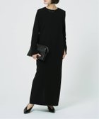 【スピック&スパン/Spick & Span】の《追加 7》ダブルクロスミニマルロングドレス 人気、トレンドファッション・服の通販 founy(ファニー) ファッション Fashion レディースファッション Fashion for Women ワンピース Dresses フォーマル・パーティードレス・結婚式用ドレス Elegant & Casual Dresses thumbnail ブラック|ID: prp329100004601990 ipo3291000000032720095