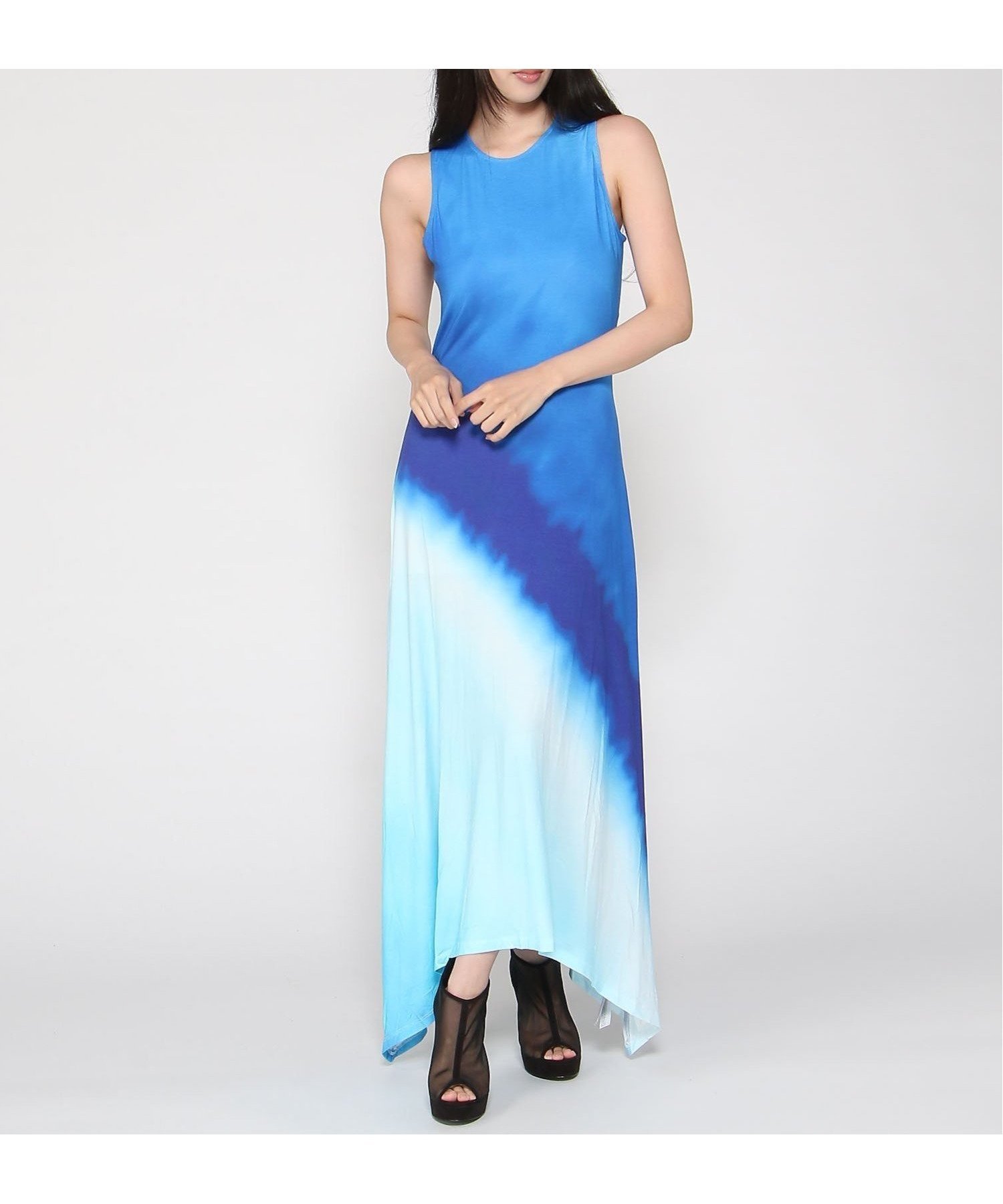 【デシグアル/Desigual】のタイダイルーシュドレス 人気、トレンドファッション・服の通販 founy(ファニー) 　ファッション　Fashion　レディースファッション　Fashion for Women　ワンピース　Dresses　フォーマル・パーティードレス・結婚式用ドレス　Elegant & Casual Dresses　 other-1|ID: prp329100004602008 ipo3291000000032720293