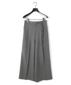 【マーコート/MARcourt】のMIDIUMISOLID for Ladies ストレートワイドパンツ 人気、トレンドファッション・服の通販 founy(ファニー) ファッション Fashion レディースファッション Fashion for Women パンツ Pants & Trousers おすすめ Recommended / Our Picks ストレート Straight, Straight Cut セットアップ Set-Up, Coordinated Outfit センター Center, Center Line フロント Front, Front Design ベスト Vest, Waistcoat ポケット Pocket, Pocket Detail ルーズ Loose, Oversized ワイド Wide, Wide Fit 吸水 Absorbent, Quick-Dry 夏 Summer 無地 Plain, Solid Color 秋 Autumn thumbnail グレー|ID: prp329100004602037 ipo3291000000032720600