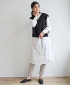 【イッカ/ikka】の【2点セット】ニットベストシャツワンピセット ブラック|ID: prp329100004602068 ipo3291000000032720857