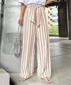 【チャオパニックティピー/CIAOPANIC TYPY】のリネンライクウエストマークリラックスパンツ 人気、トレンドファッション・服の通販 founy(ファニー) ファッション Fashion レディースファッション Fashion for Women パンツ Pants & Trousers ジャケット Jacket, Outerwear ノースリーブ Sleeveless, No-Sleeve リボン Ribbon, Bow リラックス Relax, Relaxed Fit おすすめ Recommended / Our Picks 旅行 Travel thumbnail アイボリー|ID: prp329100004602076 ipo3291000000032720910