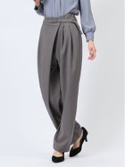 【タカキュー/TAKA-Q】の共ベルト付き ラップパンツ 人気、トレンドファッション・服の通販 founy(ファニー) ファッション Fashion レディースファッション Fashion for Women パンツ Pants & Trousers ベルト&ウエストマーク Belts & Waist Accessories アシンメトリー Asymmetrical Style クラシカル Classical, Vintage-Inspired シャーリング Shirring, Ruched ジャケット Jacket, Outerwear ストレッチ Stretch, Stretchy Fabric バランス Balance, Style Balance フィット Fit, Slim Fit フォルム Silhouette, Form ラップ Wrap, Wrap Design A/W・秋冬 Autumn/Winter おすすめ Recommended / Our Picks エレガント 上品 Elegant thumbnail 06グレー|ID: prp329100004602081 ipo3291000000032721026