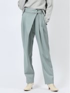 【タカキュー/TAKA-Q】の共ベルト付き ラップパンツ 人気、トレンドファッション・服の通販 founy(ファニー) ファッション Fashion レディースファッション Fashion for Women パンツ Pants & Trousers ベルト&ウエストマーク Belts & Waist Accessories アシンメトリー Asymmetrical Style クラシカル Classical, Vintage-Inspired シャーリング Shirring, Ruched ジャケット Jacket, Outerwear ストレッチ Stretch, Stretchy Fabric バランス Balance, Style Balance フィット Fit, Slim Fit フォルム Silhouette, Form ラップ Wrap, Wrap Design A/W・秋冬 Autumn/Winter おすすめ Recommended / Our Picks エレガント 上品 Elegant thumbnail 63スモーキーグリーン|ID: prp329100004602081 ipo3291000000032721027