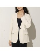 【エウクレイド/EUCLAID】のダブルクロスノーカラージャケット 人気、トレンドファッション・服の通販 founy(ファニー) ファッション Fashion レディースファッション Fashion for Women アウター Coat / Outerwear Collection レディースジャケット・軽アウター Jackets ノーカラージャケット / シンプル上品コーデ Collarless Jackets ジャケット Jacket, Outerwear セットアップ Set-Up, Coordinated Outfit セレモニー Ceremony ダブル Double, Double-Breasted thumbnail オフ|ID: prp329100004602093 ipo3291000000032721110