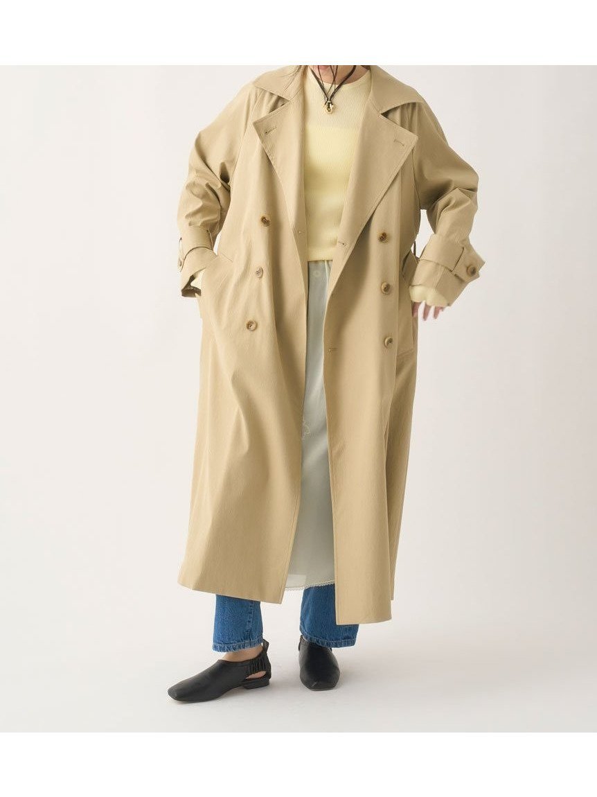 【ミースロエ/MIESROHE】の撥水/コンフォートトレンチCT インテリア・キッズ・メンズ・レディースファッション・服の通販 founy(ファニー) 　ファッション　Fashion　レディースファッション　Fashion for Women　アウター　Coat / Outerwear Collection　4月号　April Issue　シンプル　Simple, Minimal　スタイリッシュ　Stylish, Fashionable　ストレッチ　Stretch, Stretchy Fabric　フラップ　Flap, Flap Pocket　フロント　Front, Front Design　ワッシャー　Washer, Crinkled Finish　今季　This Season, Current Season　雑誌　Magazine, Fashion Magazine　BEG[037]|ID: prp329100004602096 ipo3291000000032721133