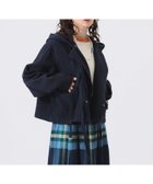 【ビームス ウイメン/BEAMS】のコットン ミリタリー フード ジャケット D.NAVY|ID: prp329100004602105 ipo3291000000032721214