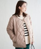 【イッカ/ikka】の2WAYボアキルトブルゾン ベージュ|ID: prp329100004602111 ipo3291000000032721274