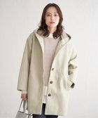 【イッカ/ikka】のRENU メルトンミドル丈フードジャケット 人気、トレンドファッション・服の通販 founy(ファニー) ファッション Fashion レディースファッション Fashion for Women アウター Coat / Outerwear Collection レディースジャケット・軽アウター Jackets ジャケット Jacket, Outerwear チュニック Tunic, Long Top パステル Pastel, Soft Color フロント Front, Front Design ベーシック Basic, Essential ミドル Middle Length, Mid Height メルトン Melton, Heavy Wool thumbnail ミドリケイ|ID: prp329100004602114 ipo3291000000032721303