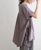 【イッカ/ikka】の異素材サイドリボンチュニック コーヒー|ID: prp329100004602115 ipo3291000000032721315