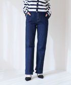 【アンデミュウ/Andemiu】のKUROKIデニムスリットストレートパンツ 人気、トレンドファッション・服の通販 founy(ファニー) ファッション Fashion レディースファッション Fashion for Women パンツ Pants & Trousers ストレッチ Stretch, Stretchy Fabric スリット Slit, Slit Detail デニム Denim, Jeans Material フェミニン Feminine, Girly thumbnail ブルー|ID: prp329100004602127 ipo3291000000032721452