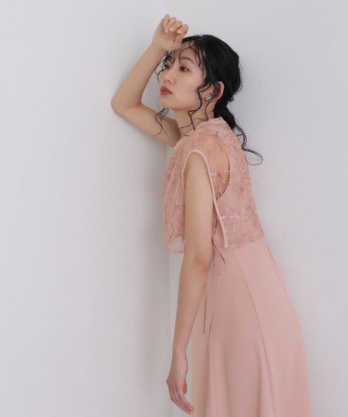 【プールヴー/PourVous】のスパンコールレースドッキング結婚式オケージョンドレス同窓会パーティードレス インテリア・キッズ・メンズ・レディースファッション・服の通販 founy(ファニー) https://founy.com/ ファッション Fashion レディースファッション Fashion for Women ワンピース Dresses フォーマル・パーティードレス・結婚式用ドレス Elegant & Casual Dresses おすすめ Recommended / Our Picks エレガント 上品 Elegant スパンコール Sequins, Sequin Embellishment セレモニー Ceremony ドレス Dress, One-Piece フェミニン Feminine, Girly フレア Flare, Flared リボン Ribbon, Bow レース Lace, Lace Fabric 二次会 After Party 結婚式 Wedding |ID: prp329100004602134 ipo3291000000032721550