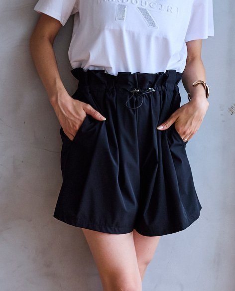 【その他のブランド/Other】のフリルギャザーショートパンツ 人気、トレンドファッション・服の通販 founy(ファニー) 　ファッション　Fashion　レディースファッション　Fashion for Women　パンツ　Pants & Trousers　ショートパンツ・ハーフパンツ　High-Waisted & Relaxed Shorts　アウトドア　Outdoor Clothing　ギャザー　Gathered, Ruffled　サンダル　Sandals, Summer Shoes　ストレッチ　Stretch, Stretchy Fabric　スニーカー　Sneakers, Trainers　タンク　Tank Top, Sleeveless Top　フェミニン　Feminine, Girly　フリル　Frill, Ruffle　フロント　Front, Front Design　夏　Summer　旅行　Travel　 other-1|ID: prp329100004602142 ipo3291000000032721613