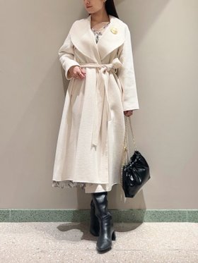 【スナイデル/SNIDEL】 ライトリバーコート人気、トレンドファッション・服の通販 founy(ファニー) ファッション Fashion レディースファッション Fashion for Women アウター Coat / Outerwear Collection コート・ロングコート・ピーコート Long Coats, Peacoats & More おすすめ Recommended / Our Picks エレガント 上品 Elegant カーディガン Cardigan, Knitwear サークル Circle, Round Design ストレート Straight, Straight Cut ビッグ Big, Oversized ブローチ Brooch, Pin Brooch ホリデーシーズン Holiday Season ポケット Pocket, Pocket Detail マフラー Scarf, Muffler ロング Long, Long-Length |ID:prp329100004602186