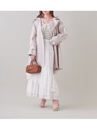 【スナイデル/SNIDEL】のミドルフレアトレンチコート 人気、トレンドファッション・服の通販 founy(ファニー) ファッション Fashion レディースファッション Fashion for Women アウター Coat / Outerwear Collection コート・ロングコート・ピーコート Long Coats, Peacoats & More トレンチコート / 春秋の定番アウター Trench Coats ウェーブ Wavy Pattern クラシカル Classical, Vintage-Inspired スタンド Stand Collar, Upright Stand ストレート Straight, Straight Cut フレア Flare, Flared ボトム Bottoms, Lower Wear ミドル Middle Length, Mid Height おすすめ Recommended / Our Picks thumbnail IVR[003]|ID: prp329100004602188 ipo3291000000032721878