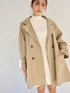 【スナイデル/SNIDEL】のミドルフレアトレンチコート 人気、トレンドファッション・服の通販 founy(ファニー) ファッション Fashion レディースファッション Fashion for Women アウター Coat / Outerwear Collection コート・ロングコート・ピーコート Long Coats, Peacoats & More トレンチコート / 春秋の定番アウター Trench Coats ウェーブ Wavy Pattern クラシカル Classical, Vintage-Inspired スタンド Stand Collar, Upright Stand ストレート Straight, Straight Cut フレア Flare, Flared ボトム Bottoms, Lower Wear ミドル Middle Length, Mid Height おすすめ Recommended / Our Picks thumbnail BEG[037]|ID: prp329100004602188 ipo3291000000032721882