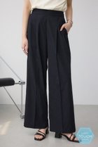 【アズール バイ マウジー/AZUL by moussy】のC/T撥水タックワイドパンツ 人気、トレンドファッション・服の通販 founy(ファニー) ファッション Fashion レディースファッション Fashion for Women パンツ Pants & Trousers ストレート Straight, Straight Cut スリット Slit, Slit Detail バルーン Balloon, Balloon Silhouette ブルゾン Blouson, Bomber Jacket ワイド Wide, Wide Fit おすすめ Recommended / Our Picks 夏 Summer thumbnail BLK|ID: prp329100004602195 ipo3291000000032721967
