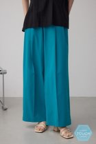 【アズール バイ マウジー/AZUL by moussy】のC/T撥水タックワイドパンツ 人気、トレンドファッション・服の通販 founy(ファニー) ファッション Fashion レディースファッション Fashion for Women パンツ Pants & Trousers ストレート Straight, Straight Cut スリット Slit, Slit Detail バルーン Balloon, Balloon Silhouette ブルゾン Blouson, Bomber Jacket ワイド Wide, Wide Fit おすすめ Recommended / Our Picks 夏 Summer thumbnail BLU|ID: prp329100004602195 ipo3291000000032721972