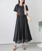 【ラジュール/Lajour】のフラットカラーフレアワンピース 人気、トレンドファッション・服の通販 founy(ファニー) ファッション Fashion レディースファッション Fashion for Women ワンピース Dresses ギャザー Gathered, Ruffled シアー Sheer, See-Through フラット Flat, Flat Shoes フレア Flare, Flared エレガント 上品 Elegant 夏 Summer thumbnail ブラック|ID: prp329100004602218 ipo3291000000033595745