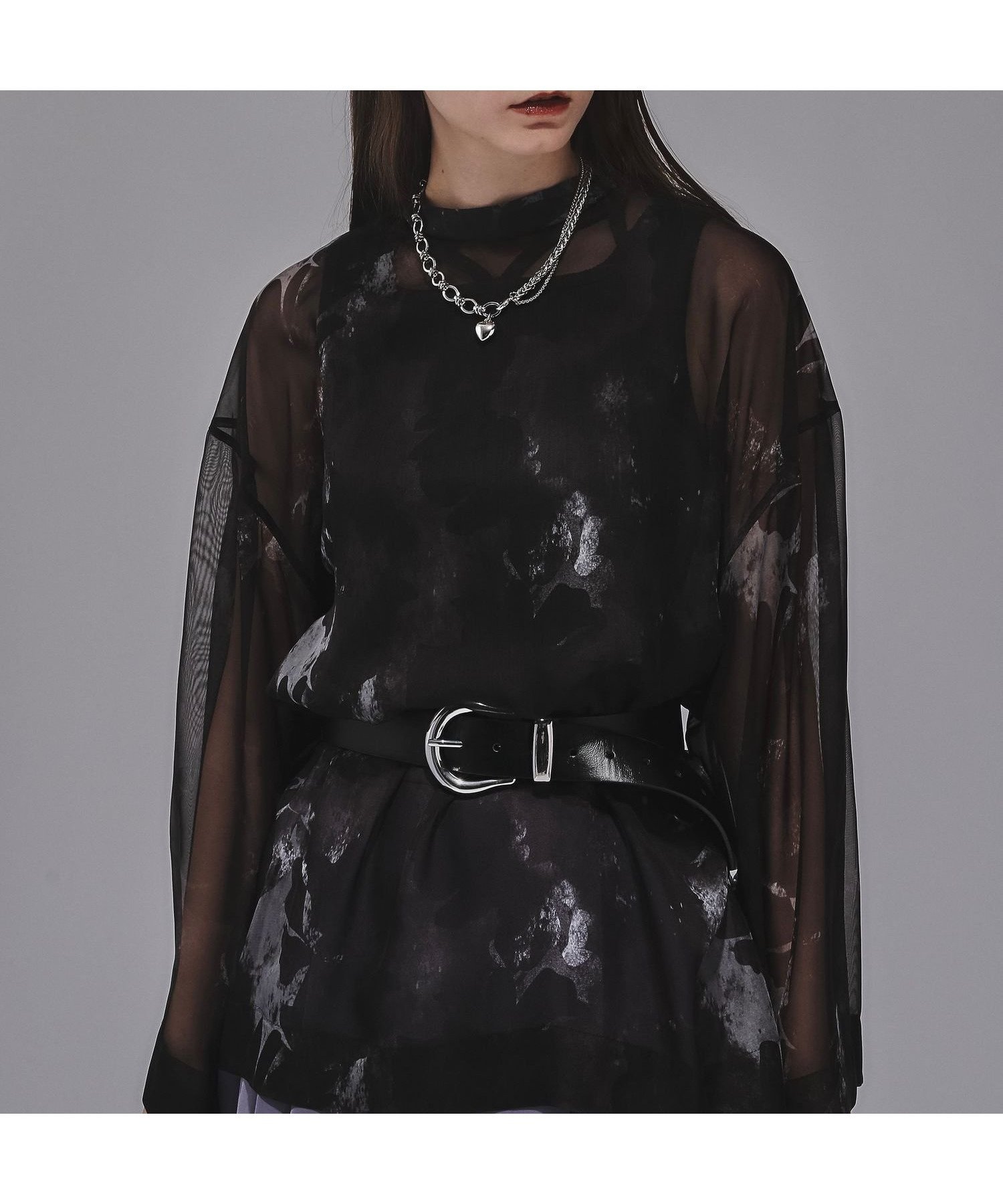 【ハレ/HARE】のガラシアービッグプルオーバー インテリア・キッズ・メンズ・レディースファッション・服の通販 founy(ファニー) 　ファッション　Fashion　レディースファッション　Fashion for Women　トップス・カットソー　Cut & Sew Tops　カジュアルプルオーバー・ニットトップス　Pullovers & Knit Tops / Casual Pullovers　おすすめ　Recommended / Our Picks　インナー　Innerwear　キャミソール　Camisole, Spaghetti Strap Top　グラフィック　Graphic, Graphic Design　シアー　Sheer, See-Through　シンプル　Simple, Minimal　スリーブ　Sleeve, Long Sleeve / Short Sleeve　タンク　Tank Top, Sleeveless Top　チュニック　Tunic, Long Top　ハイネック　High Neck, Mock Neck　バランス　Balance, Style Balance　プリント　Print, Printed Pattern　ボトム　Bottoms, Lower Wear　ワイド　Wide, Wide Fit　エレガント 上品　Elegant　ブラック系その他10|ID: prp329100004602252 ipo3291000000032722459