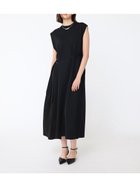 【ラシュッド/LASUD】のウエストベルトニットワンピース ブラック|ID: prp329100004602280 ipo3291000000032722933