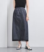 【その他のブランド/Other】のダンガリー レースコンビ タイトスカート 人気、トレンドファッション・服の通販 founy(ファニー) ファッション Fashion レディースファッション Fashion for Women スカート Skirts おすすめ Recommended / Our Picks インディゴ Indigo Denim クール Cool, Chic コンパクト Compact, Small Size コンビ Combo, Combination Style セットアップ Set-Up, Coordinated Outfit タイトスカート Pencil Skirt, Tight Skirt ダンガリー Dungaree, Chambray バランス Balance, Style Balance フェミニン Feminine, Girly ブルゾン Blouson, Bomber Jacket ベーシック Basic, Essential モチーフ Motif, Design Theme レース Lace, Lace Fabric ロング Long, Long-Length thumbnail NAVY|ID: prp329100004602285 ipo3291000000032723077